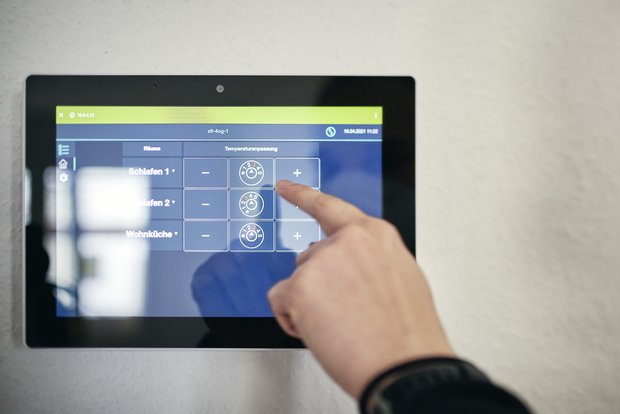 Das Bild zeigt ein Smart Meter.