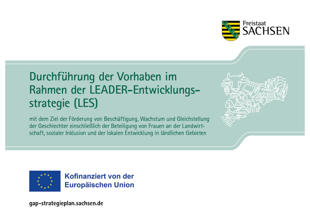 Laufender Betrieb der lokalen Aktionsgruppe einschließlich Regionalmanagement und Sensibilisierung. Kofinanziert von der Europäischen Union.