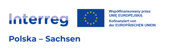 Logo von Interreg Polska Sachsen.